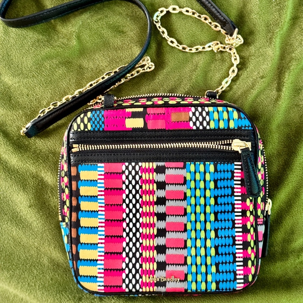 Vera Bradley Elena Crossbody Bag, Cha-Cha